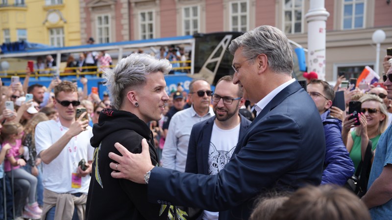 Plenković: Ovo je fantastičan uspjeh za Hrvatsku, ponosni smo na Baby Lasagnu